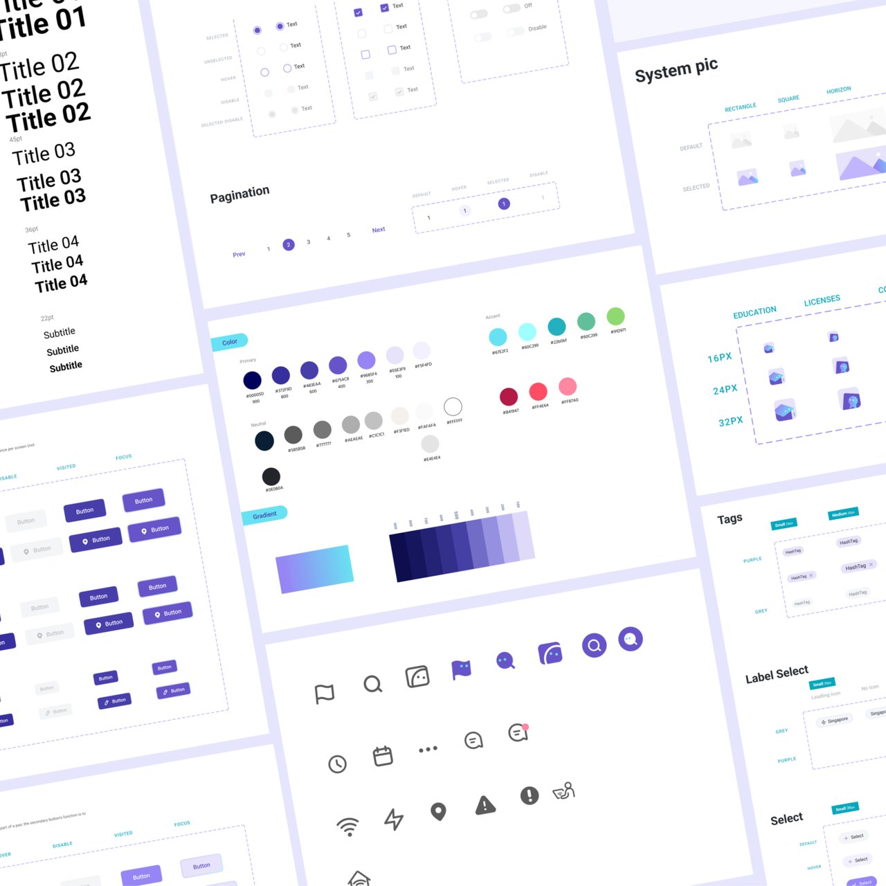 Gengen design system | Hsuan Xie's Portfolio | Gengen