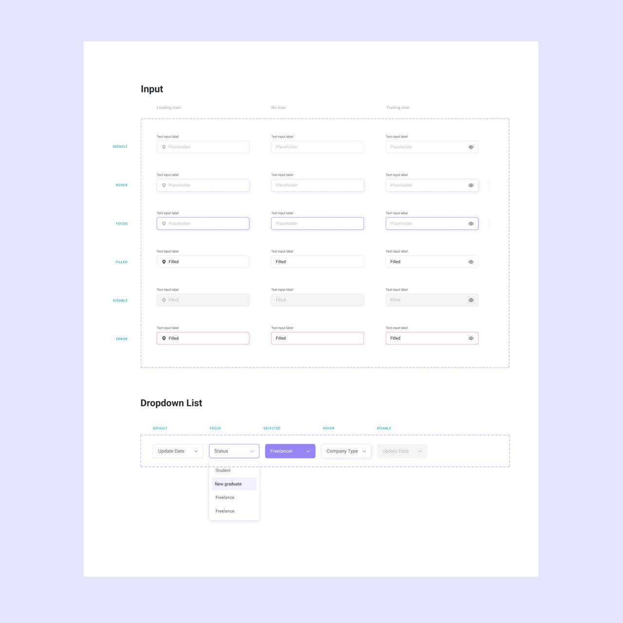 Gengen design system | Hsuan Xie's Portfolio | Gengen