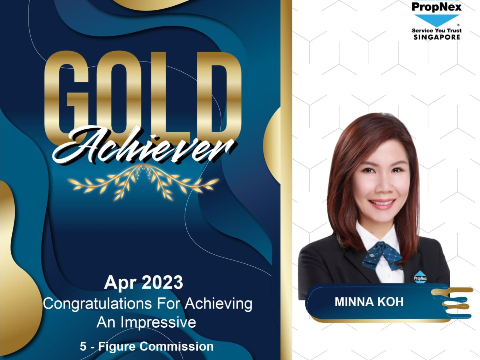 Apr 2023 Award | Test Test's Portfolio | Gengen