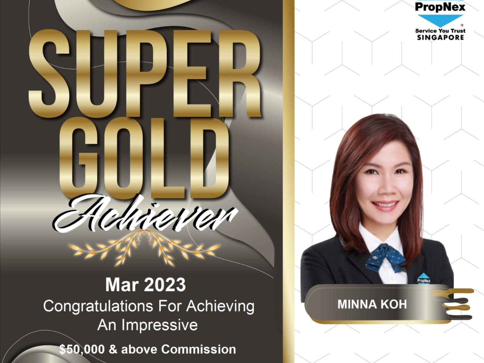 Mar 2023 Award | Test Test's Portfolio | Gengen