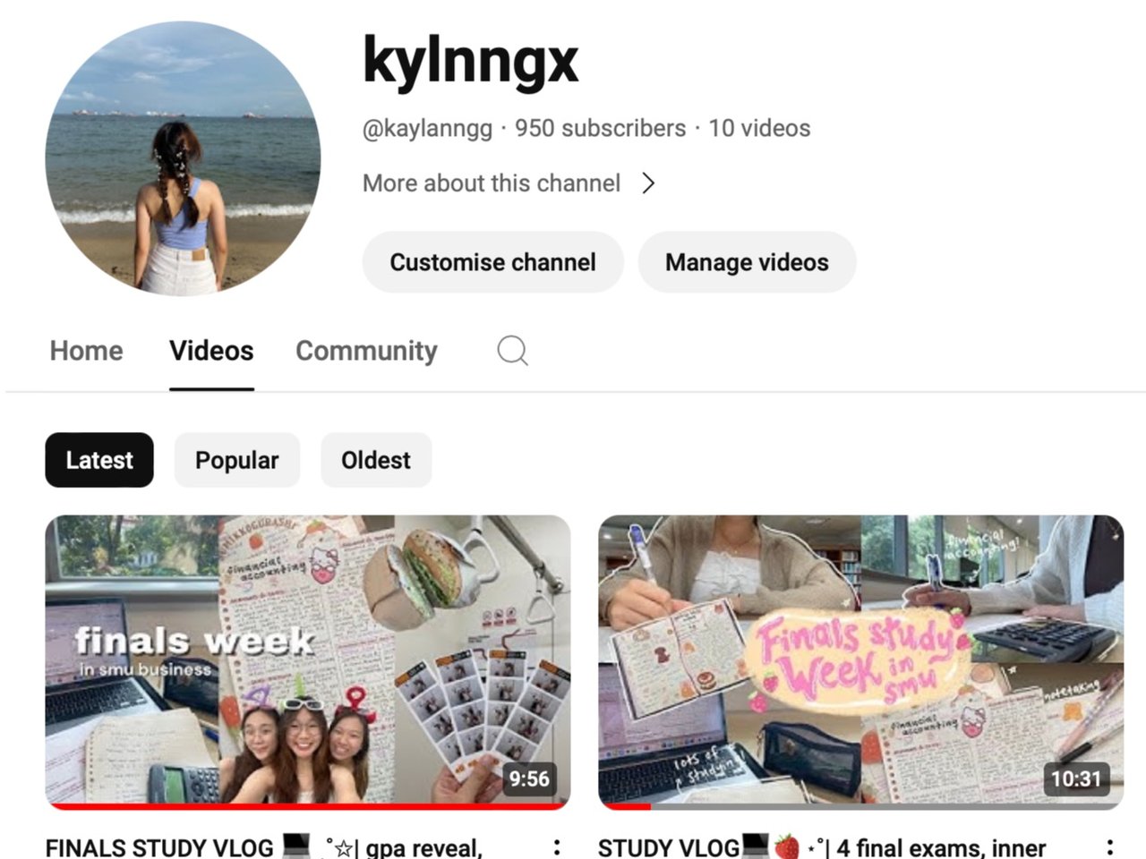 YouTube Channel | Kaylan Ng's Portfolio | Gengen