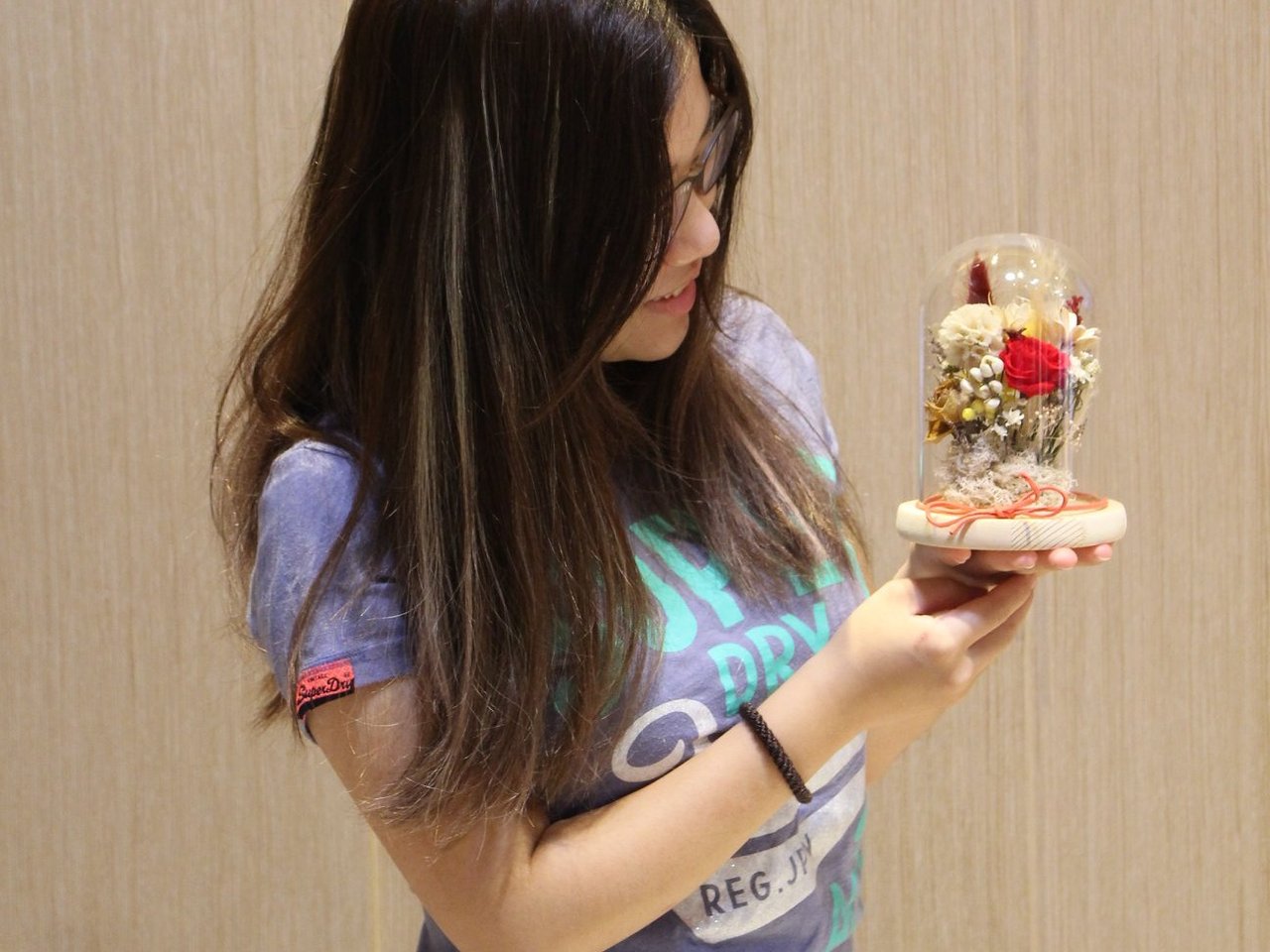 🌹 Community Floral Workshop: Preserved Flower Glass Dome Creation | Ching Hung's Portfolio | Gengen