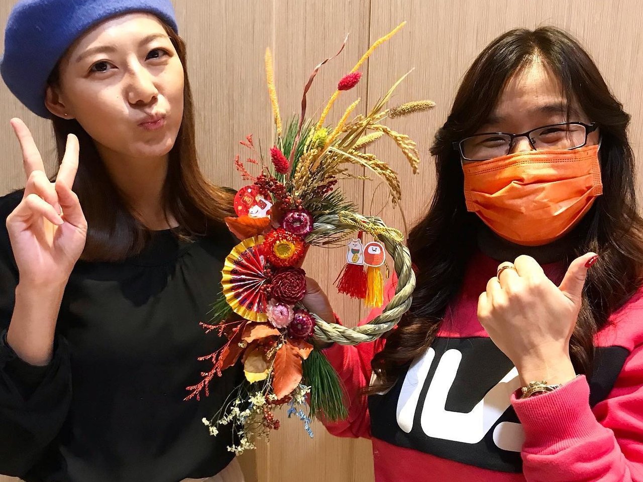 🌾 Community Floral Workshop: Japanese New Year Shimenawa Wreath | Ching Hung's Portfolio | Gengen