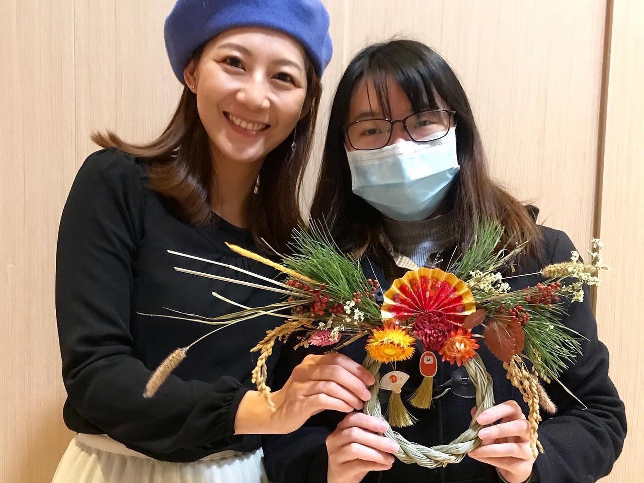 🌾 Community Floral Workshop: Japanese New Year Shimenawa Wreath | Ching Hung's Portfolio | Gengen