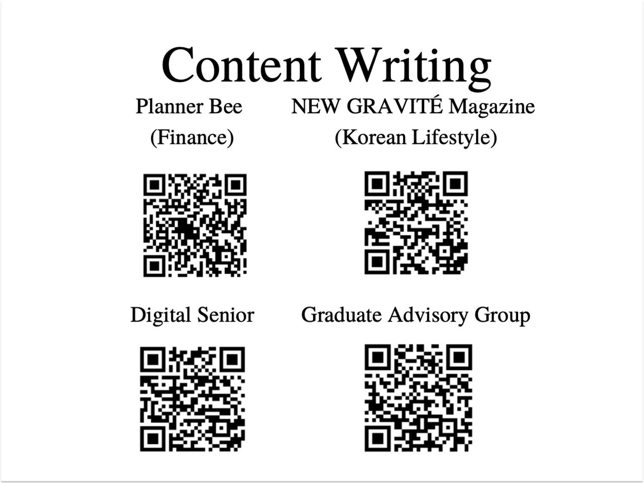 SiHui's Blog Writing and Copywriting | Tan SiHui's Portfolio | Gengen