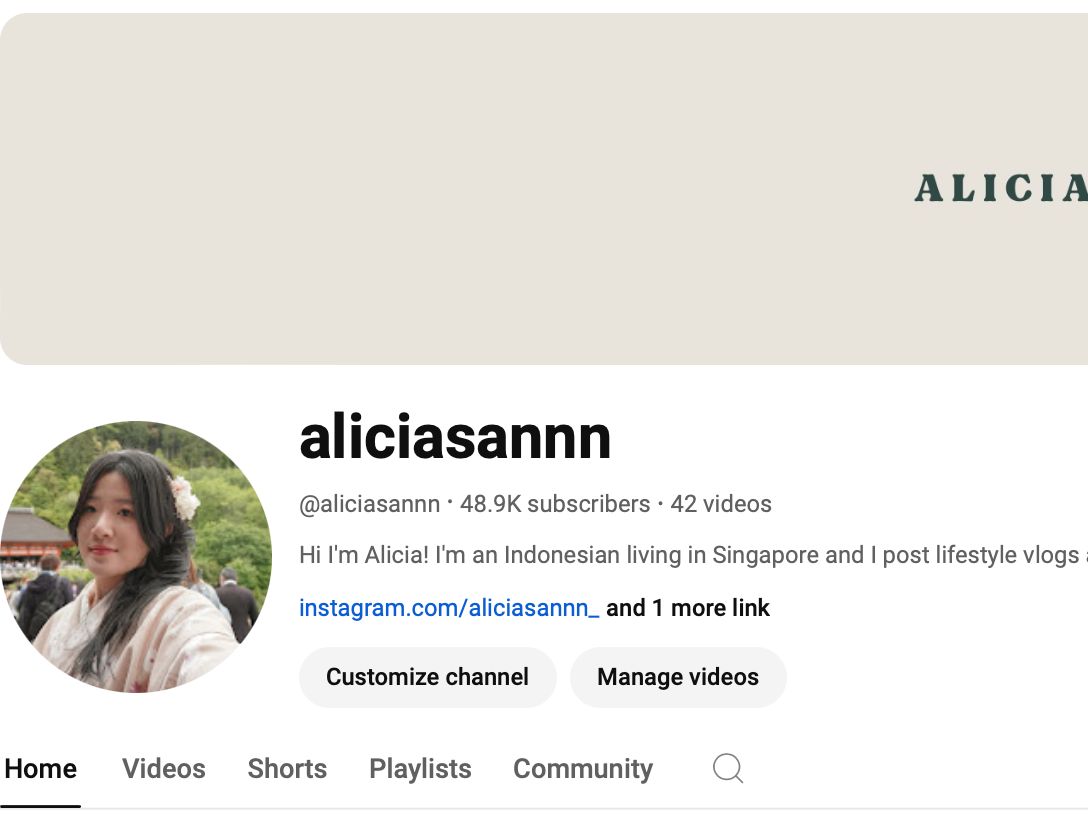 Youtube Content Creator | Alicia Santoso's Portfolio | Gengen