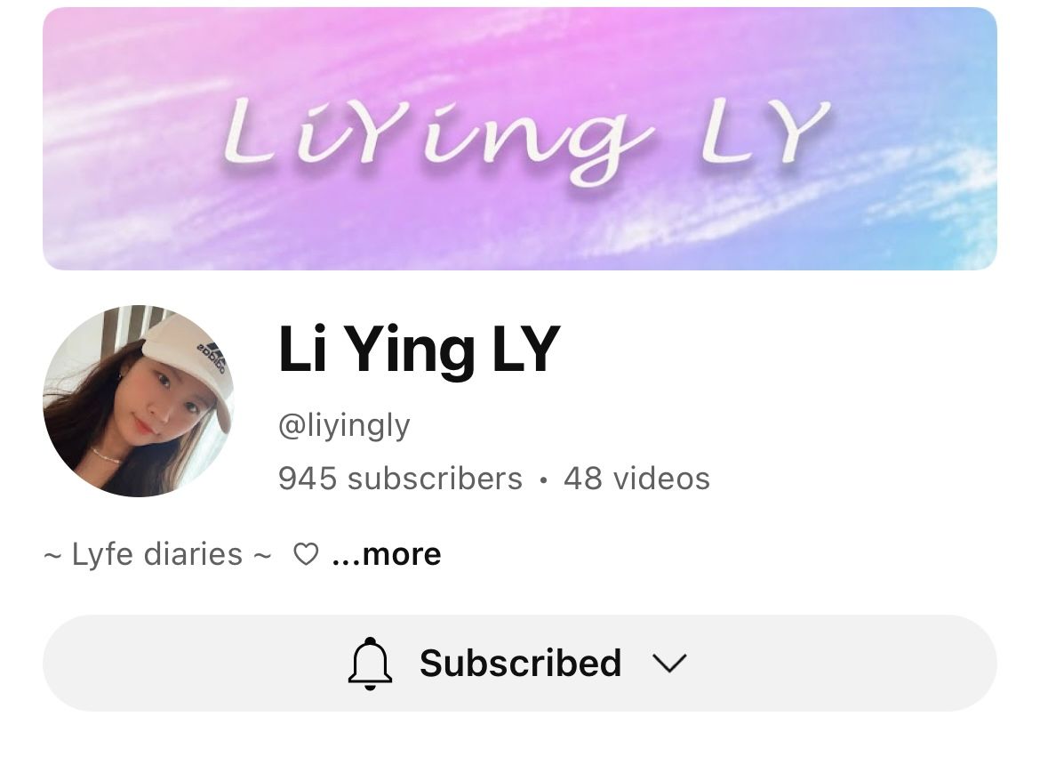 Youtube Content Creator | Li Ying Tan's Portfolio | Gengen