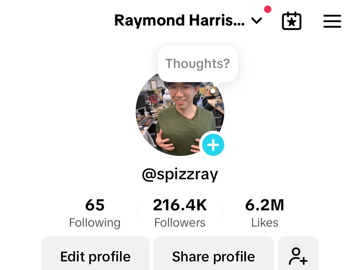 TikTok Content Creator | Raymond Harrison's Portfolio | Gengen