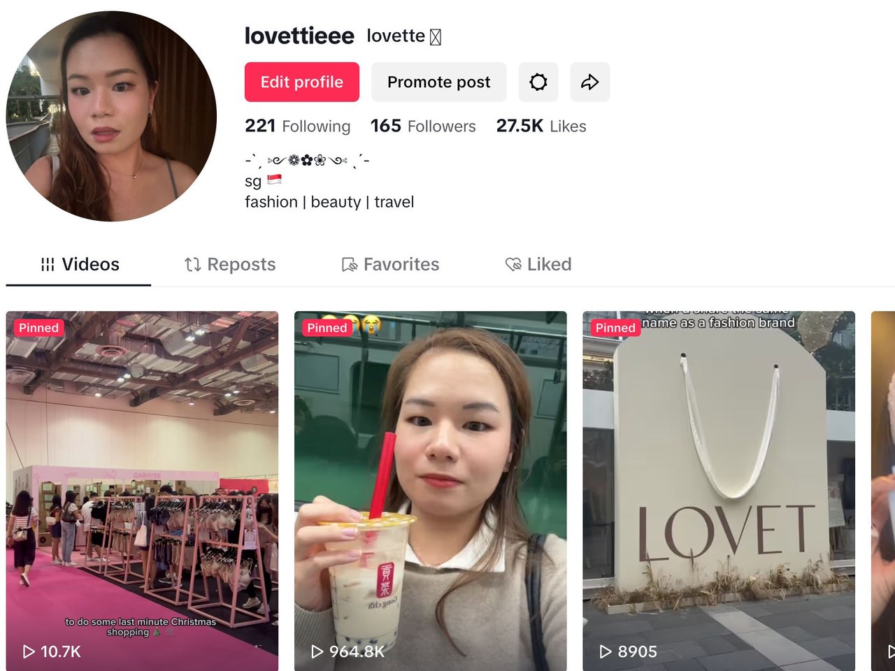 Instagram/TikTok UGC | Lovette New's Portfolio | Gengen