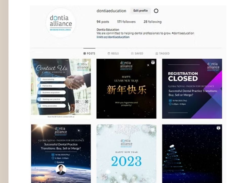 Dontia / T32 Social Media Management & Content Creation | Sherie Kang's Portfolio | Gengen