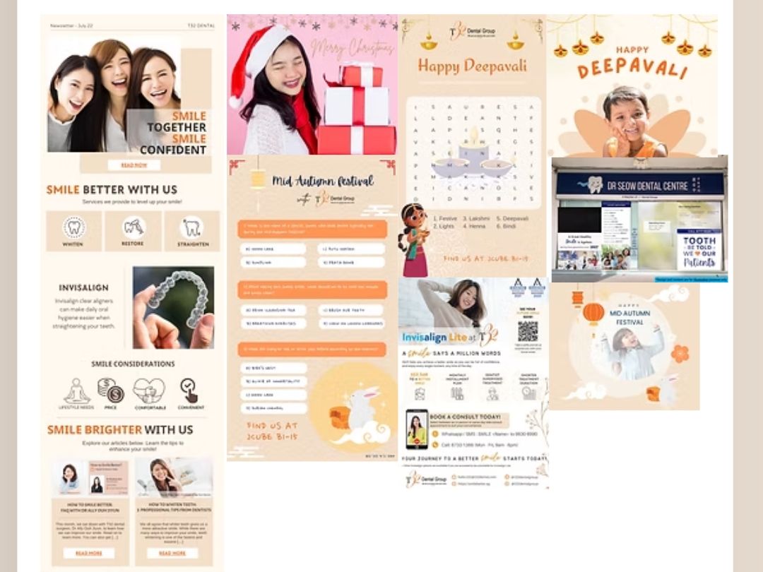 T32 Dental Collateral | Sherie Kang's Portfolio | Gengen