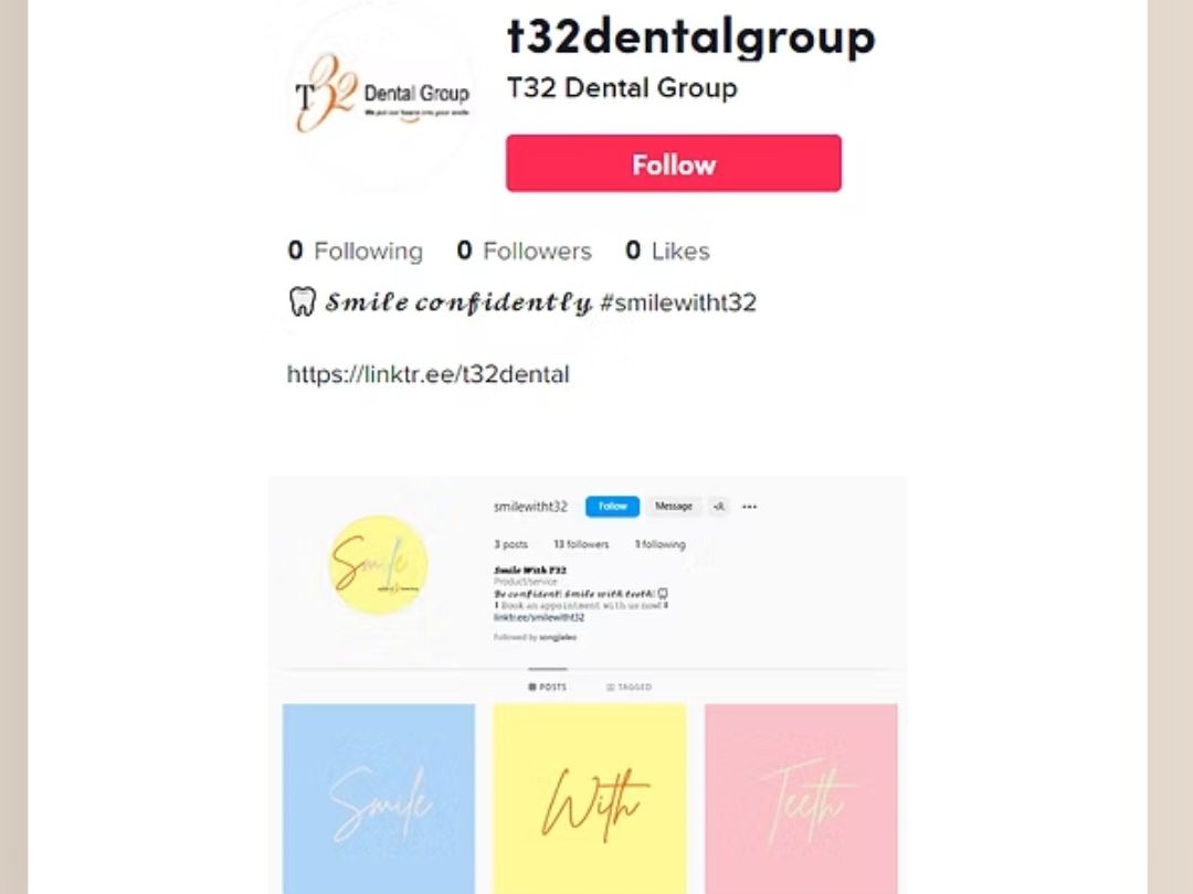 T32 Smile Instagram /  T32 Tiktok | Sherie Kang's Portfolio | Gengen