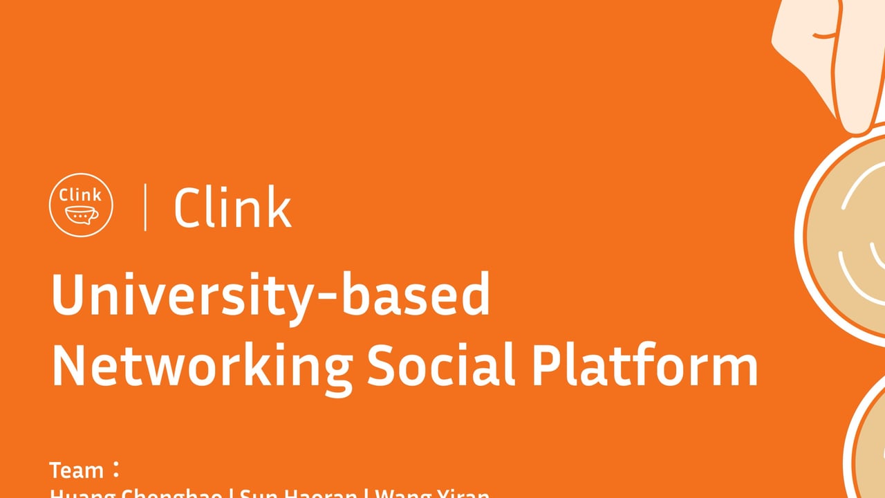 CLINK | Yiran Wang's Portfolio | Gengen