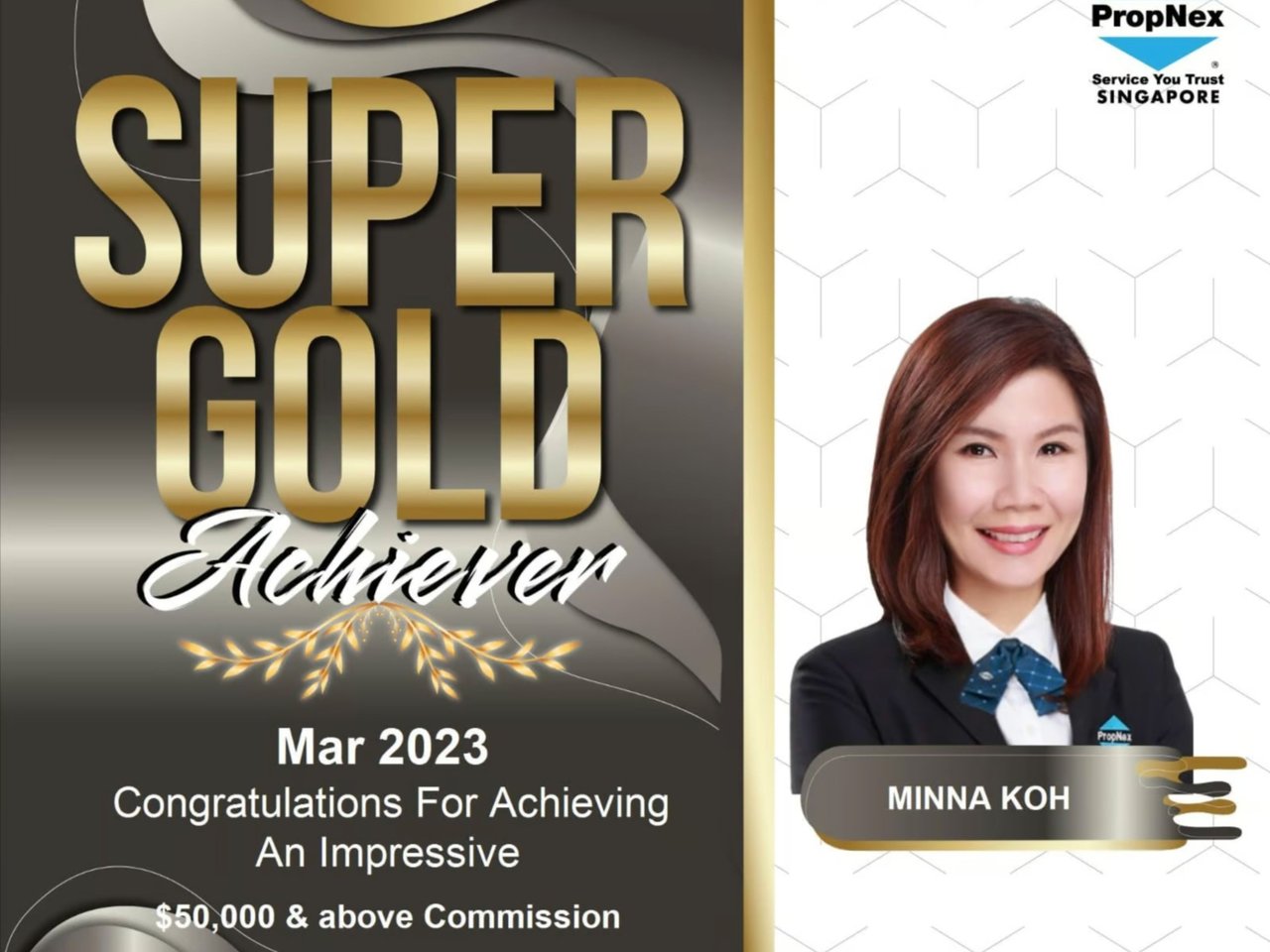Mar 2023 Award | Minna Koh's Portfolio | Gengen