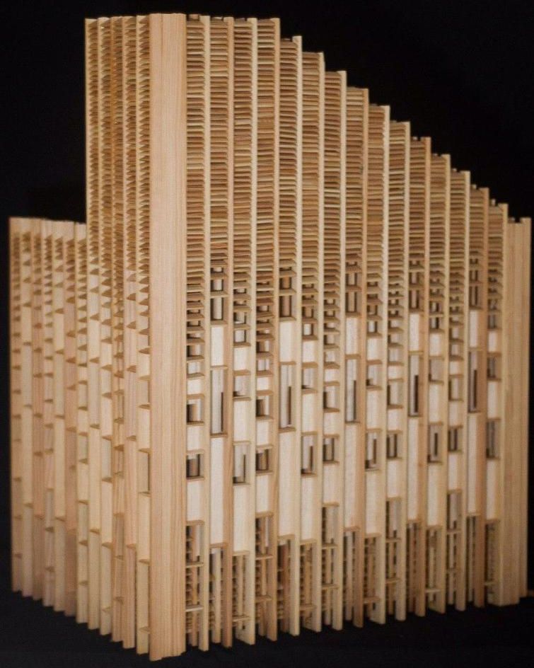 Barcode Facade | Winston The's Portfolio | Gengen