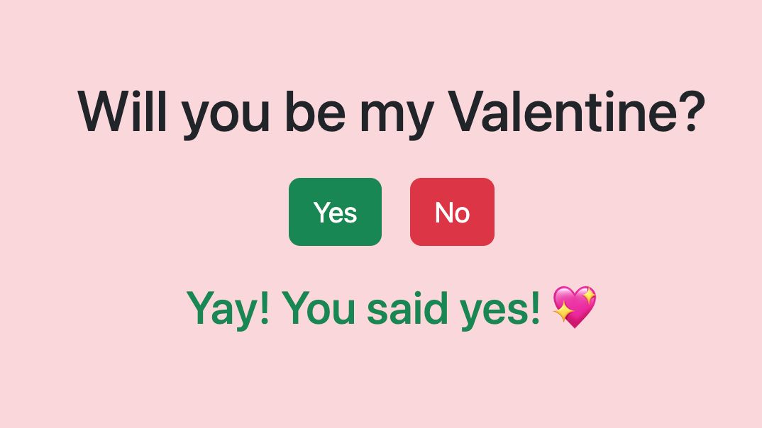 Simple client side web-page to send to your partner for valentines! | Natto Oh's Portfolio | Gengen