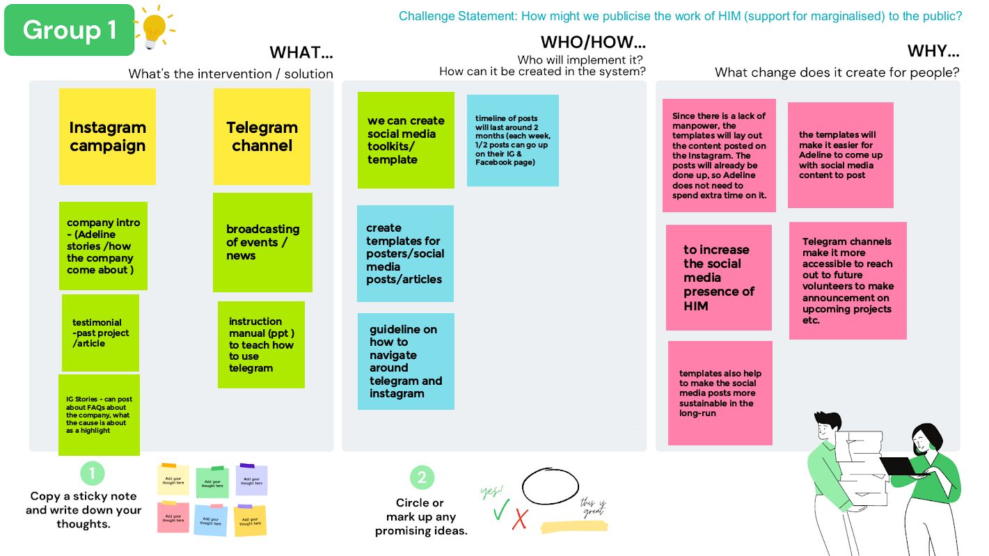 Civic Internship Programme (E.P.I.C. Award) | Livia Chiow's Portfolio | Gengen