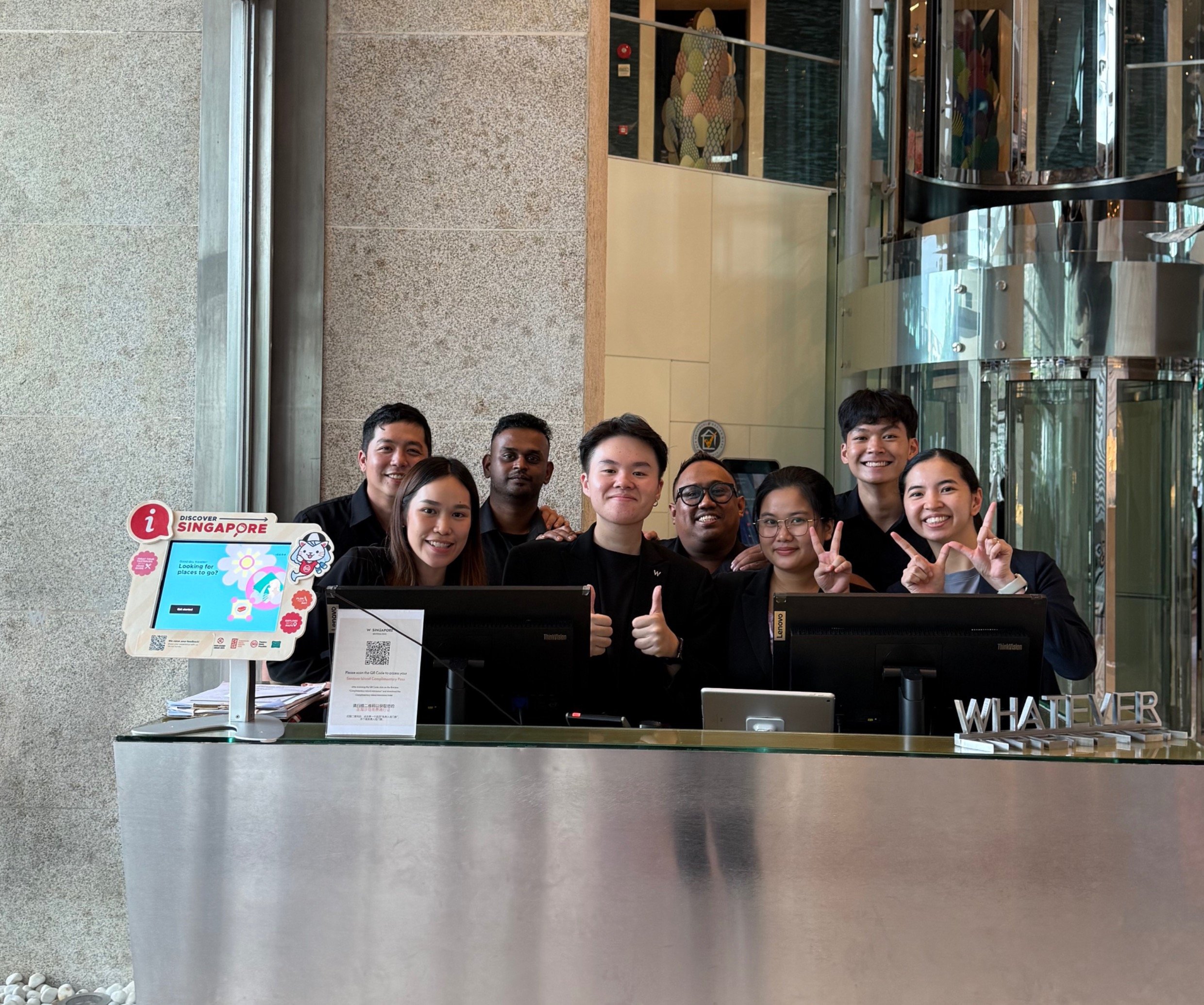Leading the bell service team in W Singapore | Ryan Tay's Portfolio | Gengen