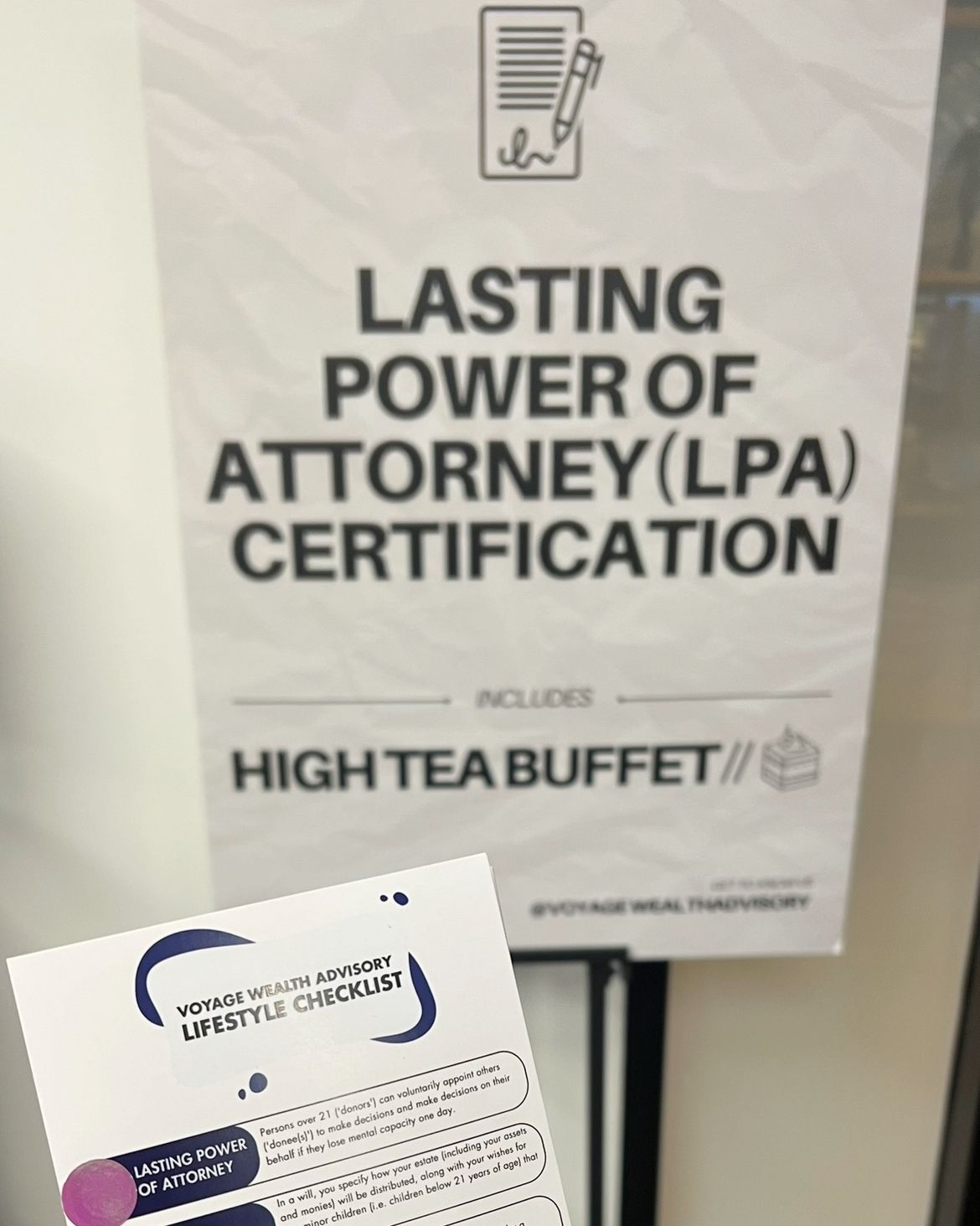 Lasting Power of Attorney (LPA) Certification Event | Stephany Seah's Portfolio | Gengen