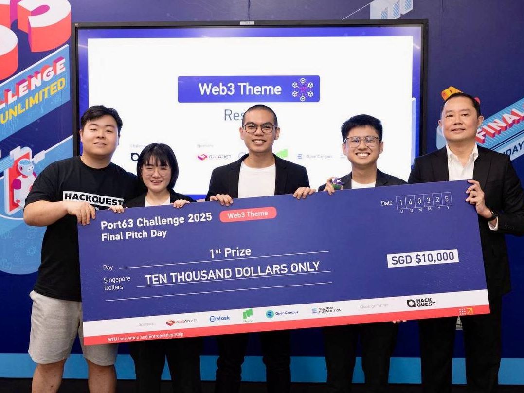 SoPets – Winner of NTU Port 63 Challenge 2025 (Web3 Category) | JANIS LIM HUI's Portfolio | Gengen