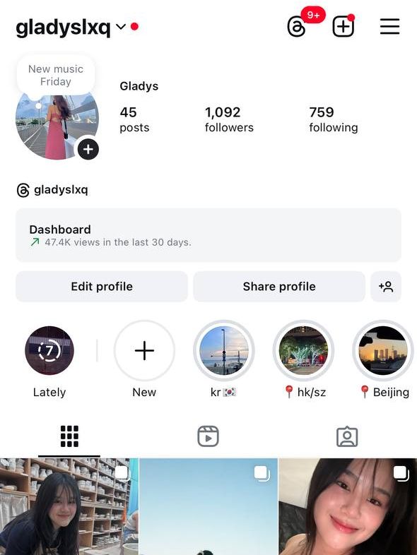 Instagram | Gladys Lee's Resume | Gengen
