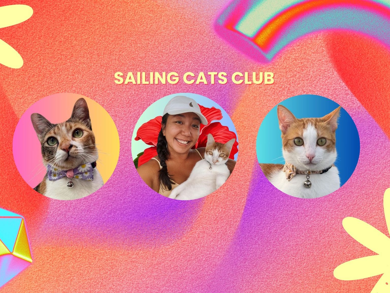 Sailing Cats Club | Joyce Roxanne's Portfolio | Gengen