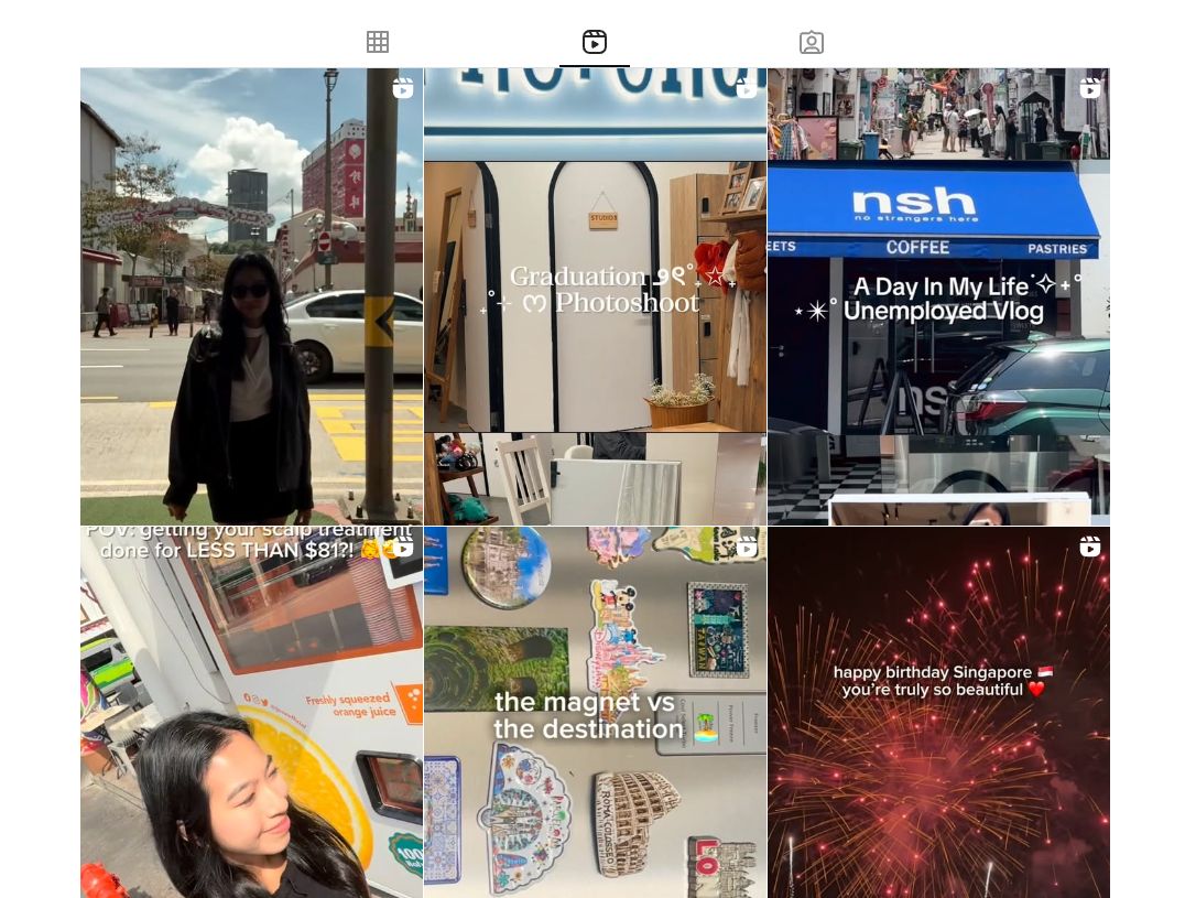 Instagram Content Creator | Calynn Heng's Portfolio | Gengen