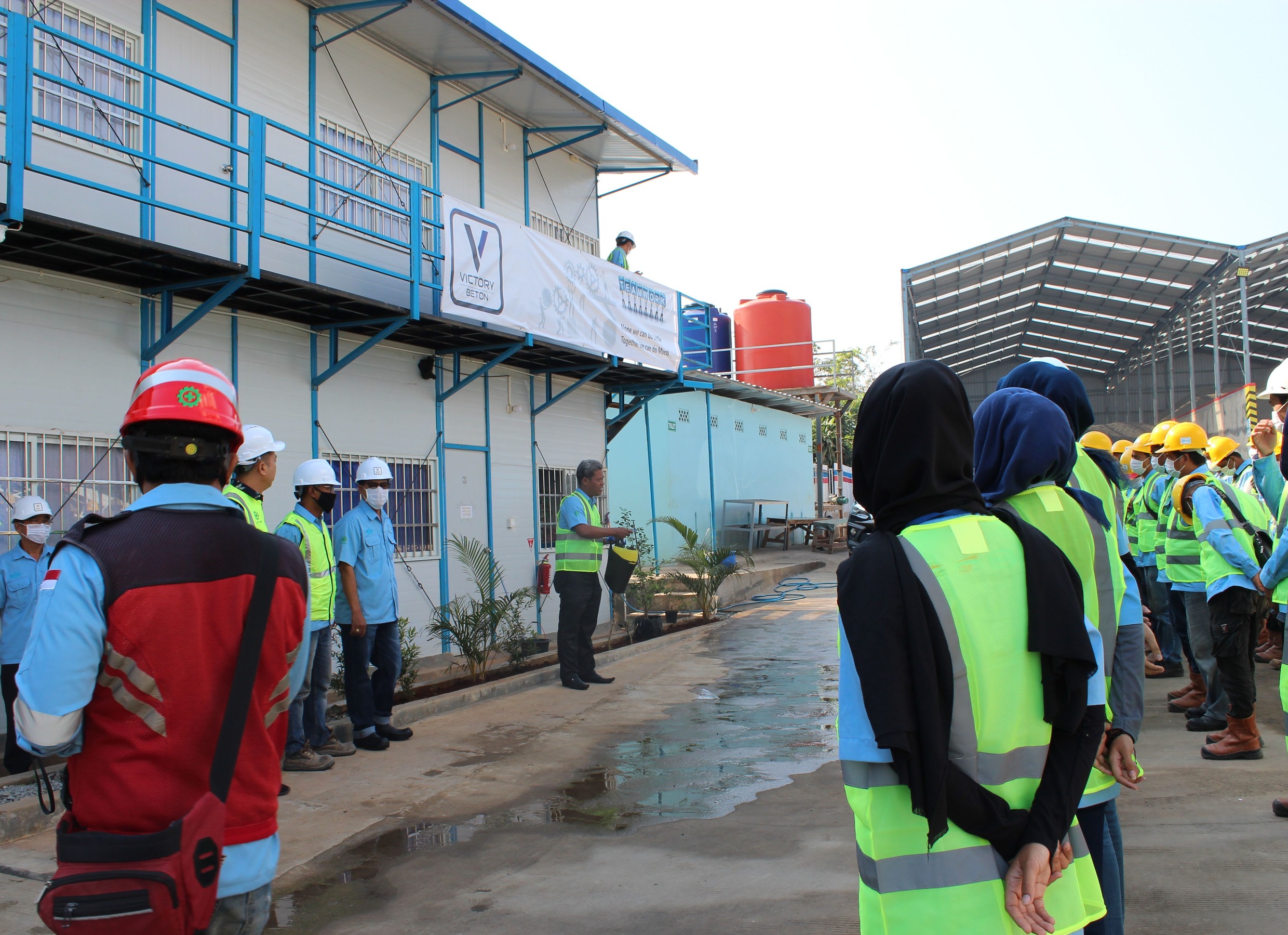 Commercial Supervision and Site Inspection at Batching Plant | Wulan Dari's Portfolio | Gengen