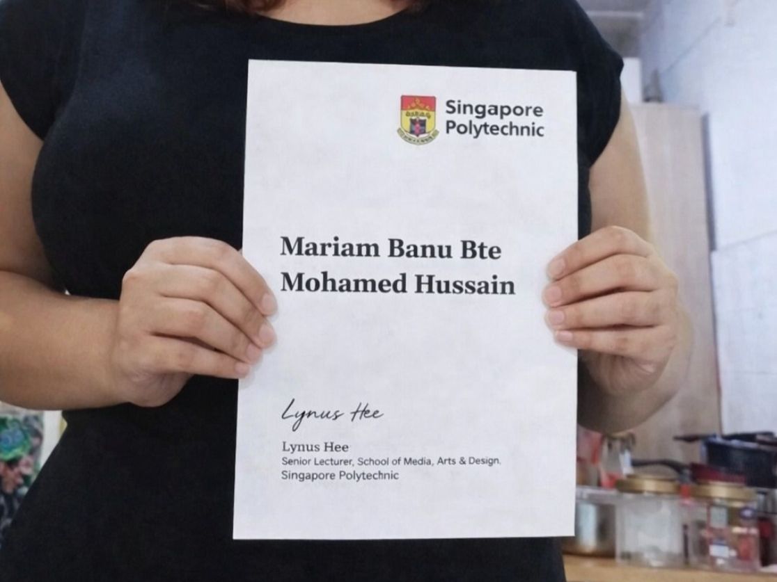 Testimonials from Lecturers | Mariam Hussain's Resume | Gengen