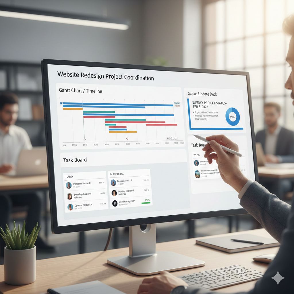 Website Redesign Project Coordination | Ching Hung's Portfolio | Gengen