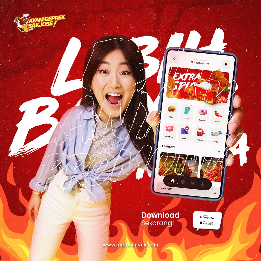 Social Media Feed Design │ Ayam Geprek SakJose | Jose Rizal Manua's Portfolio | Gengen