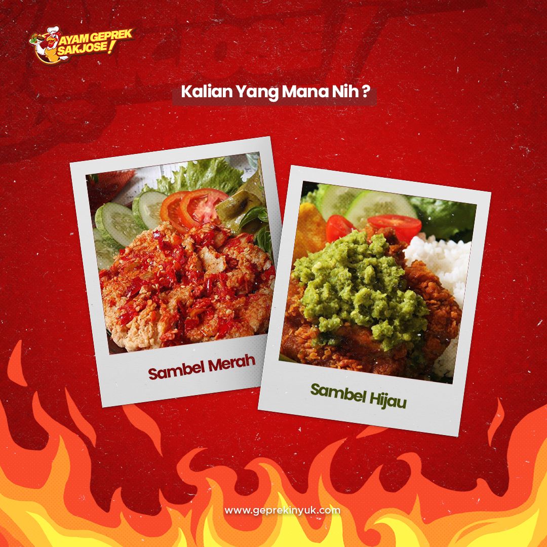 Social Media Feed Design │ Ayam Geprek SakJose | Jose Rizal Manua's Portfolio | Gengen