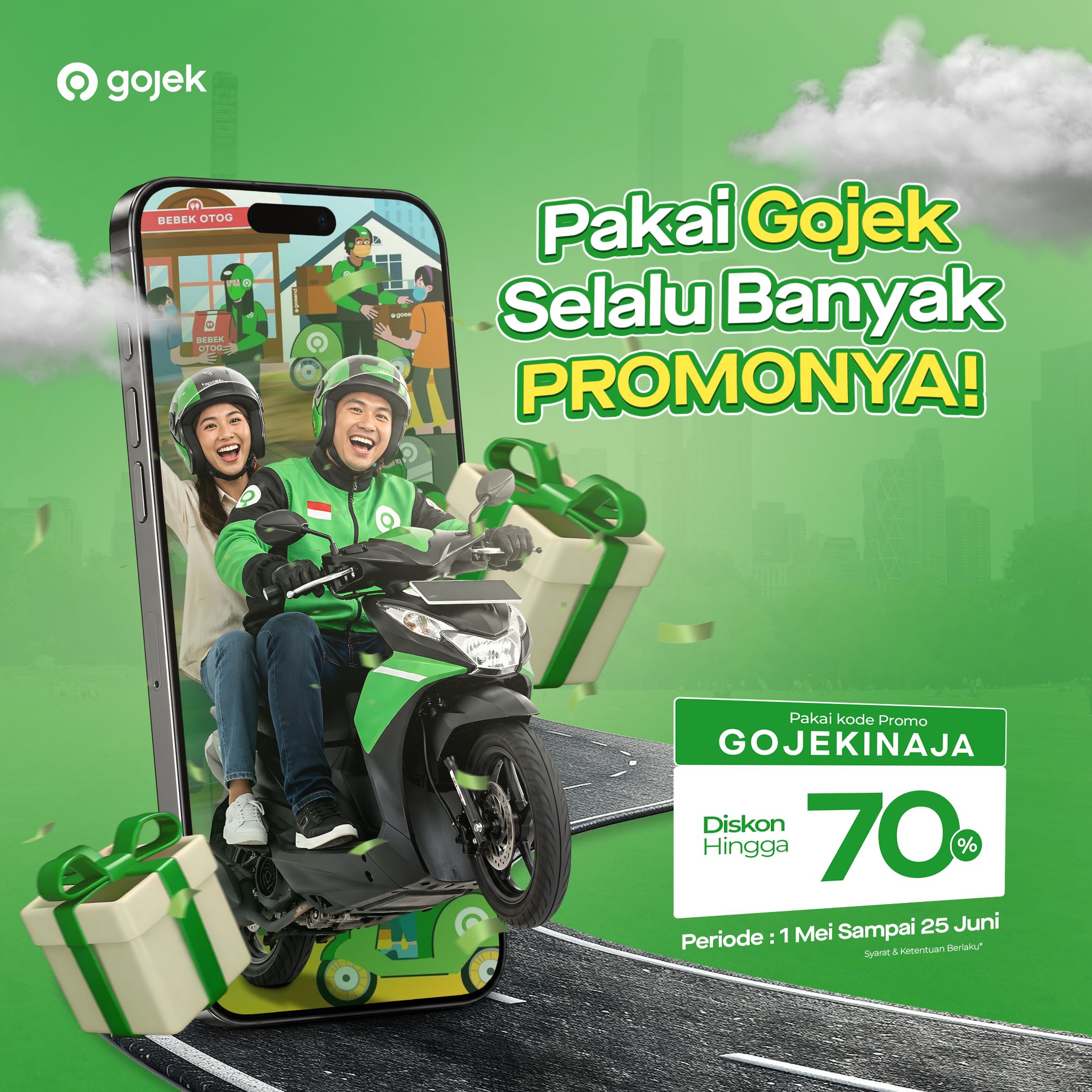 Practice Project #1│GOJEK | Jose Rizal Manua's Portfolio | Gengen