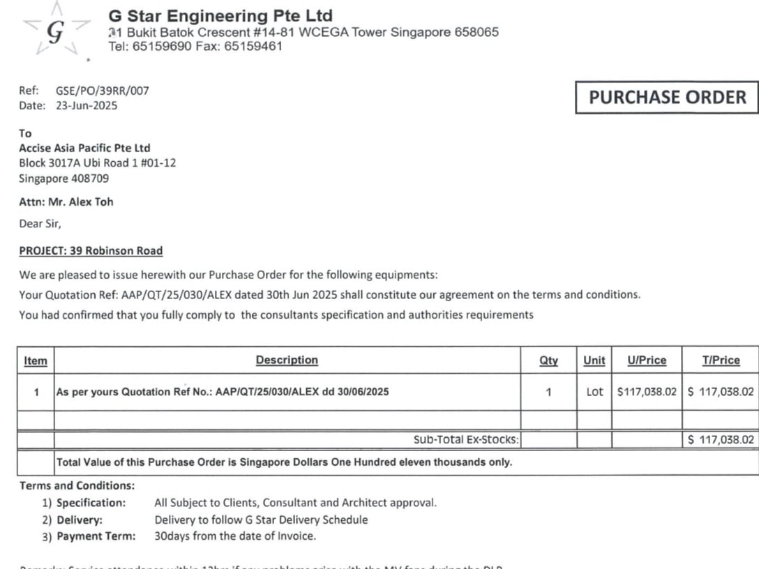 39 Robinson Road | Alec Toh's Resume | Gengen