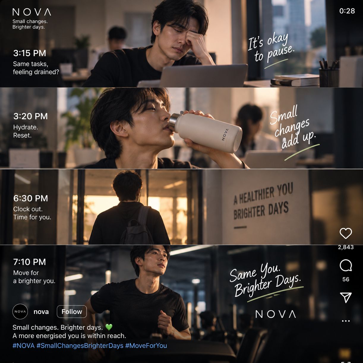 NOVA Product Launch Campaign | Lester Chia's Portfolio | Gengen