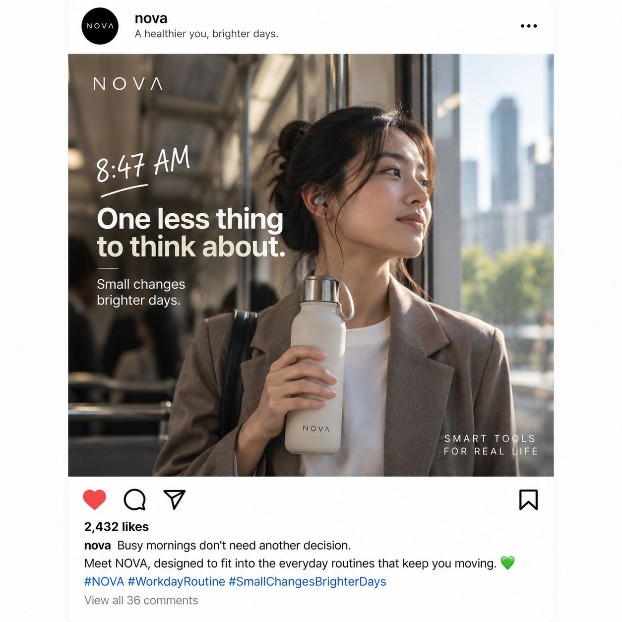 NOVA Product Launch Campaign | Lester Chia's Portfolio | Gengen