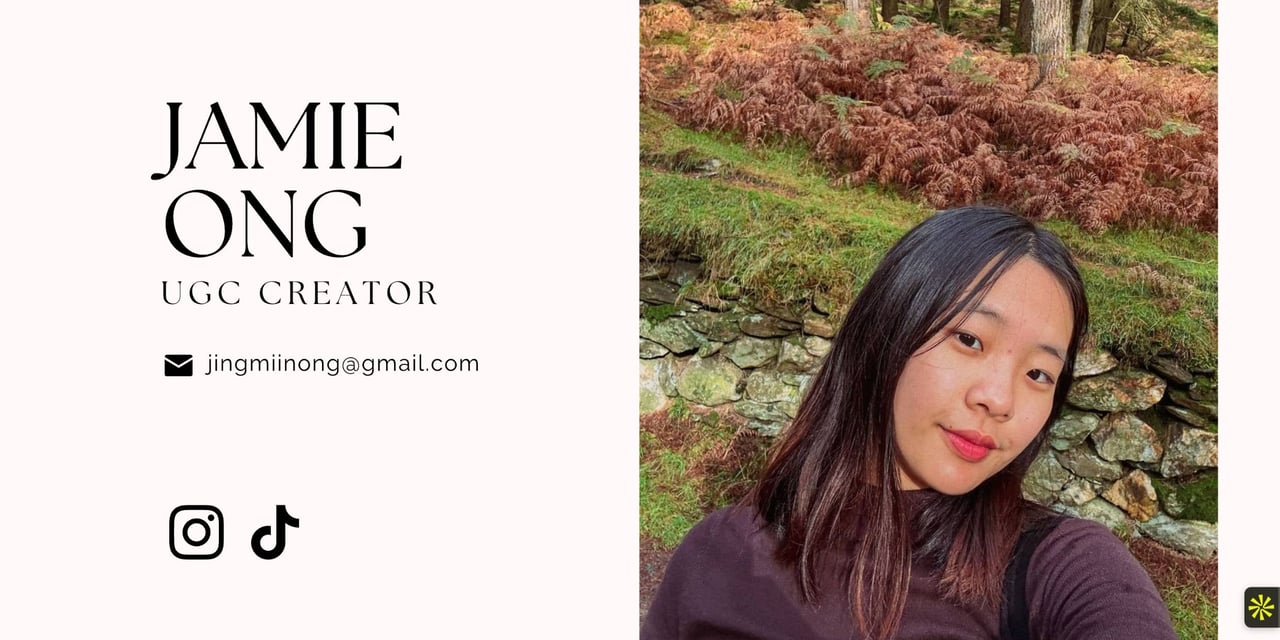UGC Portfolio | Jamie Ong's Resume | Gengen